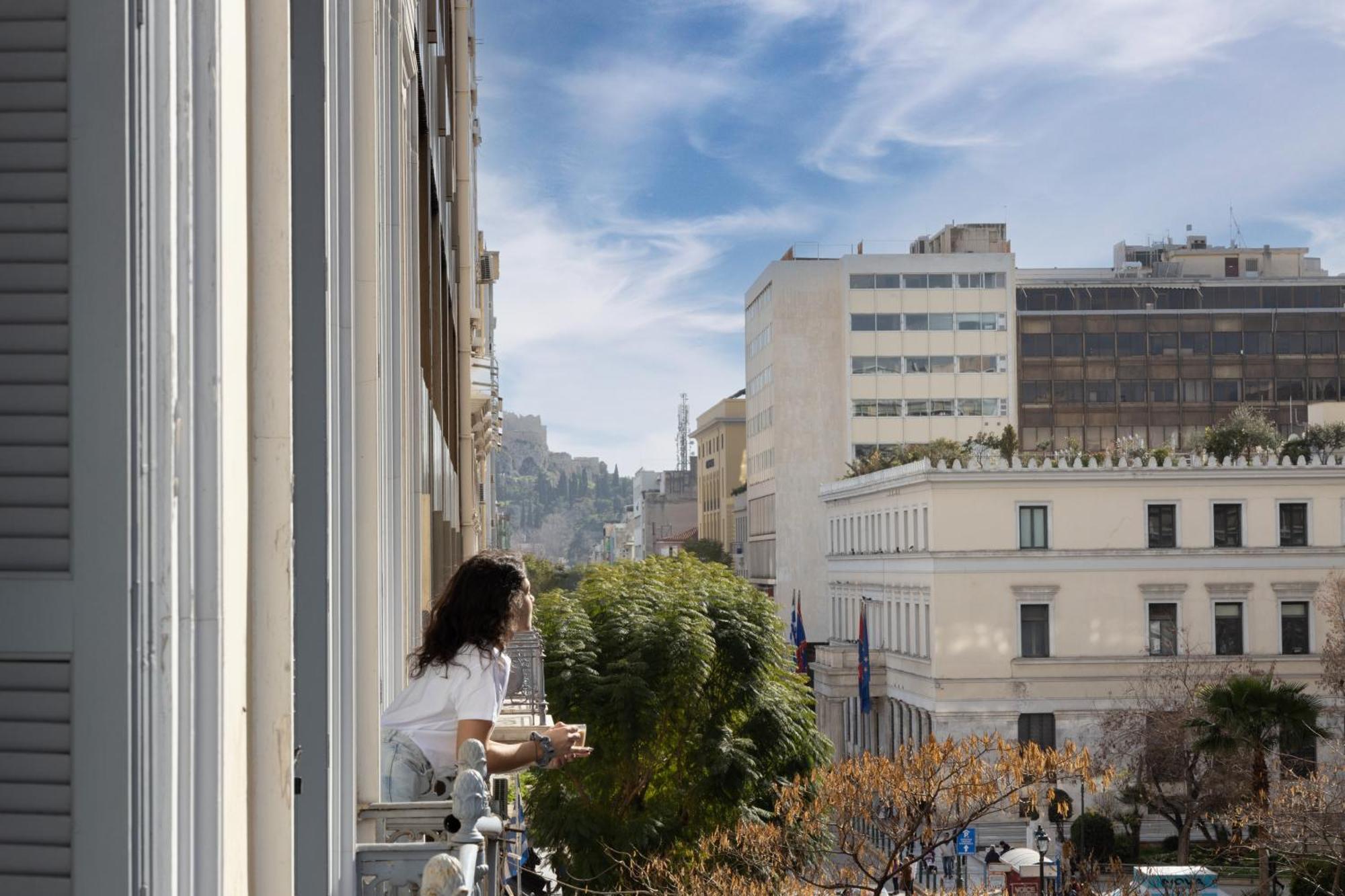 Hotel Soho Athinas 60 Atene Esterno foto